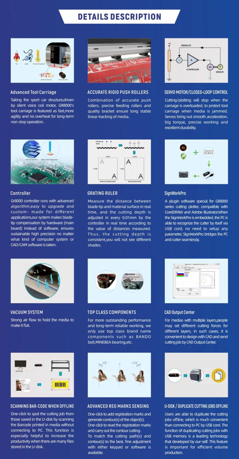 Factory Driect Supply Digital Sticker Cutting Plotter