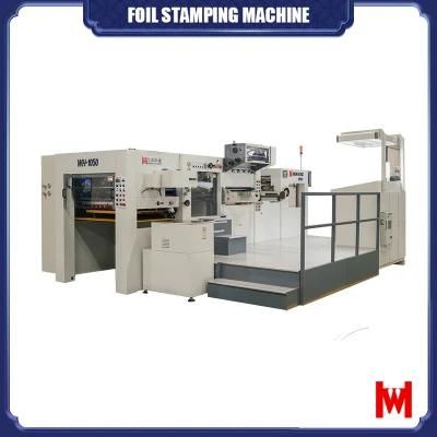 Manufactory and Trading Combo Foil Stamping and Die Cutting Machine for Colorful Box