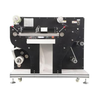 Label Rotary Die Cutter Machine with Slitting and Lamintor