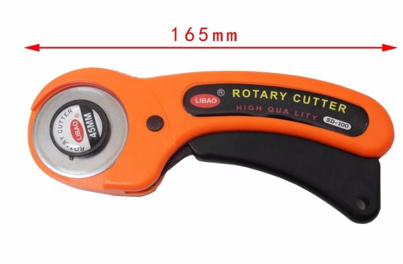 New 45mm Rotary Cutter Set 5 PCS Blades for Fabric Paper Vinyl Circular Cut Cutting Disc Patchwork Leather Craft Sewing Tool