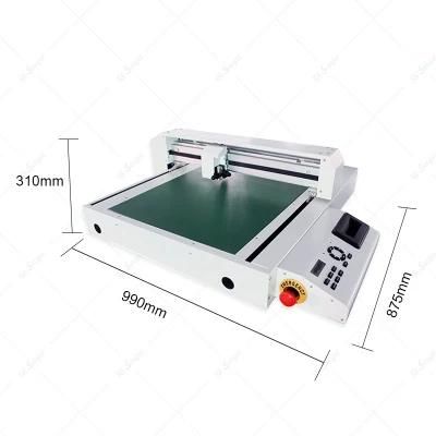 Flatbed Cutter for Cutting and Creasing Laser Hands-Free Cardboard Fast Durable Optical Sensor Die Cut