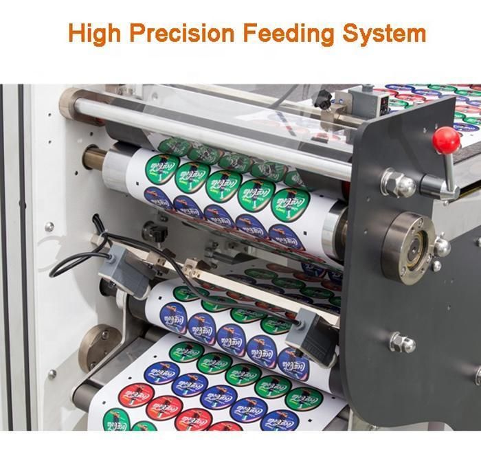 High Speed Die Cutting Machine with Automatic Feeding System Vd320 Digital Rotary Label Die Cut Sticker Machine for Sale