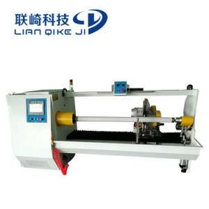 Tape Roll Cutting Machine/Machine Cutting Adhesive Tape Roll/Paper Roll Cutting Machine in China