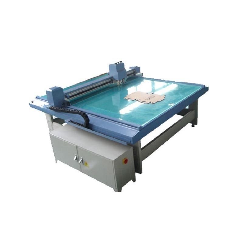 Flatbed CNC Corrugated Box Sample Cutting Plotter Machine for Box Making Company