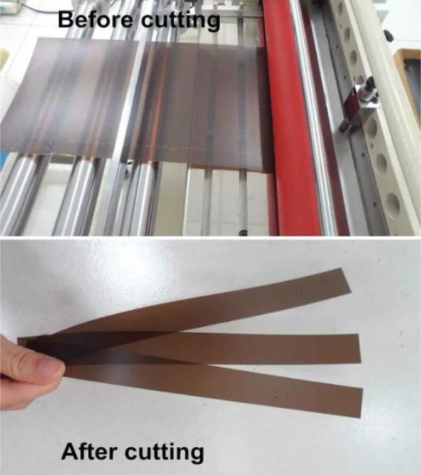 Black Plastic Film Roll to Sheet Cutting Machine