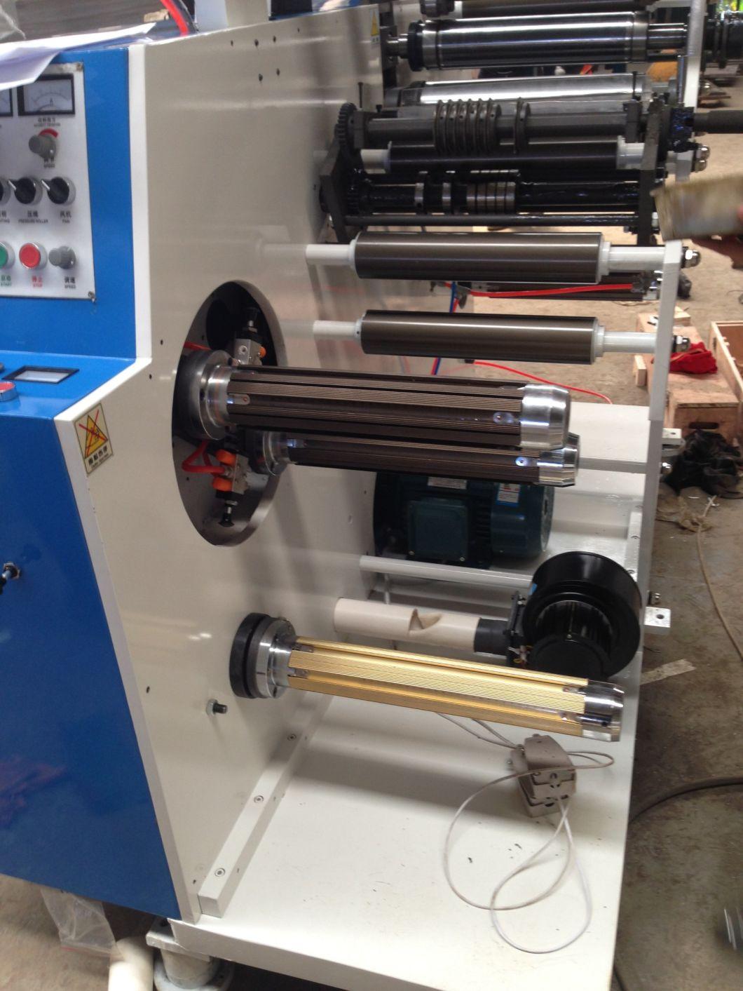 Rotary Die-Cutting and Slitting Machine with Turret Rewinding