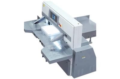 Full Automatic Intelligent Guillotine Hydraulic Heavy Duty Paper Cutting Machine Professional