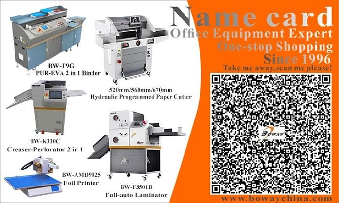 Full Automatic A3 A4 Paper Namecard Cutting Slitting Creasing Perforating Machine Multi Business Name Card Cutter