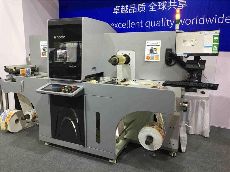 Digispark Digital Label Foil Stamping and Varnishing Printing Machine