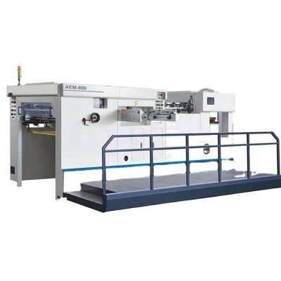 Zm-AEM800 High Speed Fully Automatic Flatbed Die Cutter Price