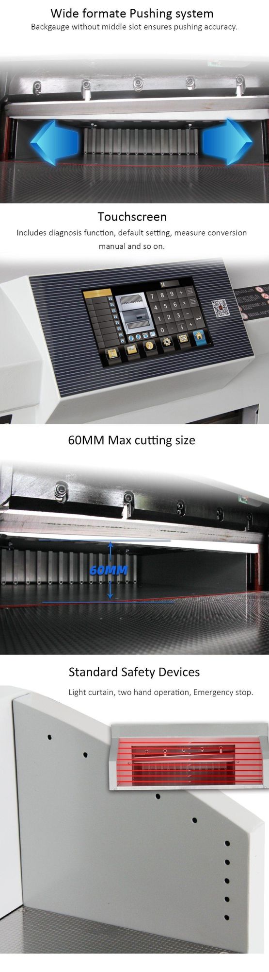 Boway 4606 Electric Paper Cutter Cutting Machine