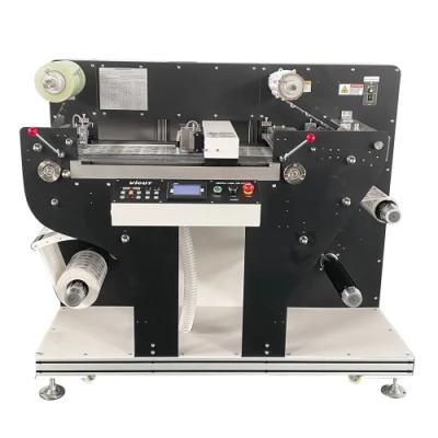 Automatic Blank Sticker Label Rotary Die Cutting Slitting Rewinding Machine