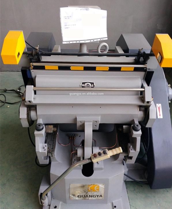 Ml-750 Newest Card Board Creasing and Die Cutting Machine