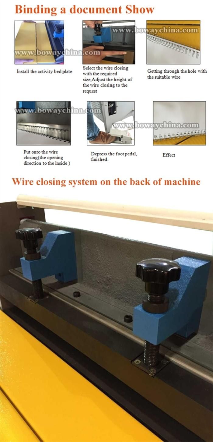 Electric 2: 1 & 3: 1 A3 A4 Calendar Double Loop Tie Wire Hole Die Punching Binding Industrial Paper Punch