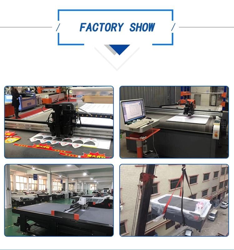 China Factory CNC White Cardboard Corrugated Board Carton Box Sample Maker Cutting Machine
