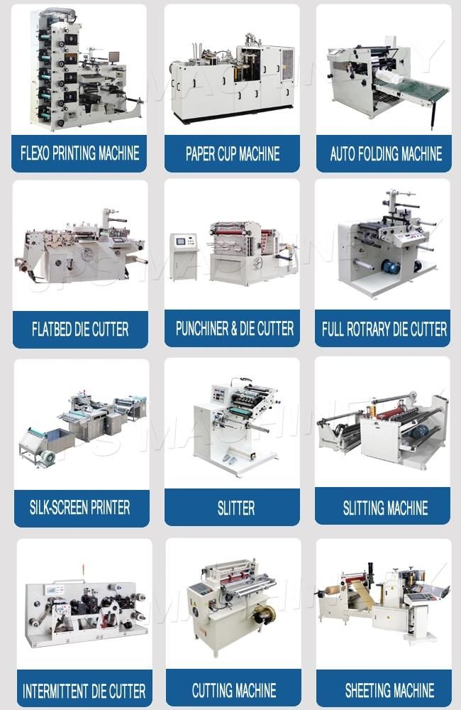 Automatic Roll Film, Foam, Sticker Label Die Cutting Machine/Die Cutter (JPS-320A)