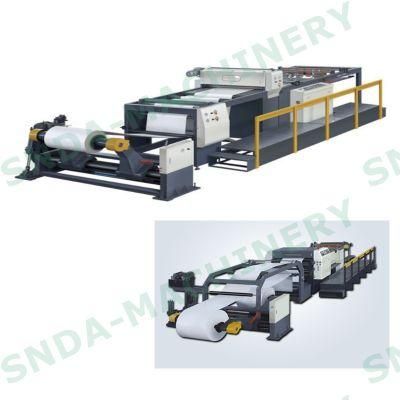 Rotary Blade Two Roll Reel to Sheet Cutting Machine China Manufacturer