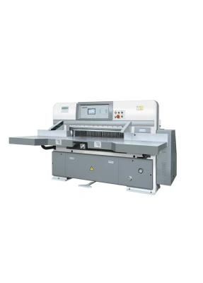High Speed Program Hydraulic Paper Cutter for Printing