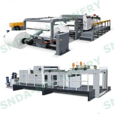 High Speed Hobbing Cutter Paper Reel Sheet Cutting Machine China Factory