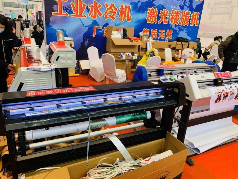 Horizontal Slitter Trimmer Re-Cutter Roll for Banner/Advertising/Cloth