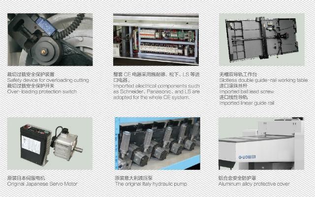 10 Inch Touch Screen Computerized Paper Guillotine/Paper Cutter/Paper Cutting Machine (115H)