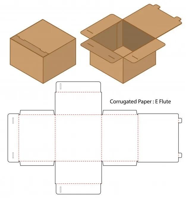 Manual Platen Corrugated Cardboard Box Die Cutting Machine with CE