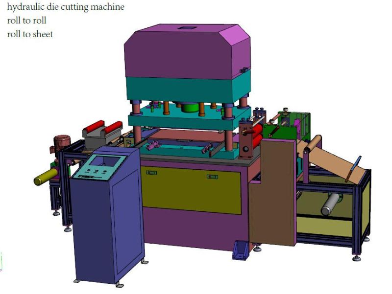 EMI Shielding Foam Gasket Die Cutting Machine