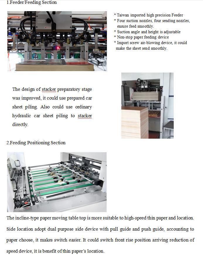 Hot Sale New Condition Fully Automatic Paper Usage Die Press Cutting Cutter Machine with Kiss Creasing of Gk-1050e