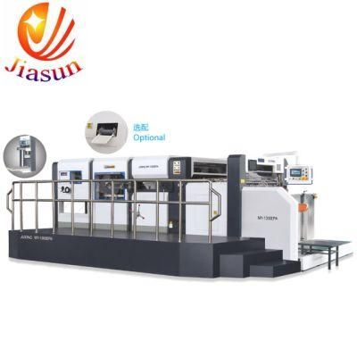 High Speed Manual Feeding Automatic Die Cutter and Creasing Machine with Non Stop