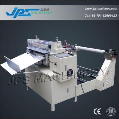 Jps-600b Micrcomputer Paper Film Label Automatic Sheeting Machine