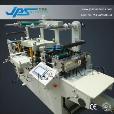 Self-Adhesive Label Die Cutter Machine with Sheeting+Punching