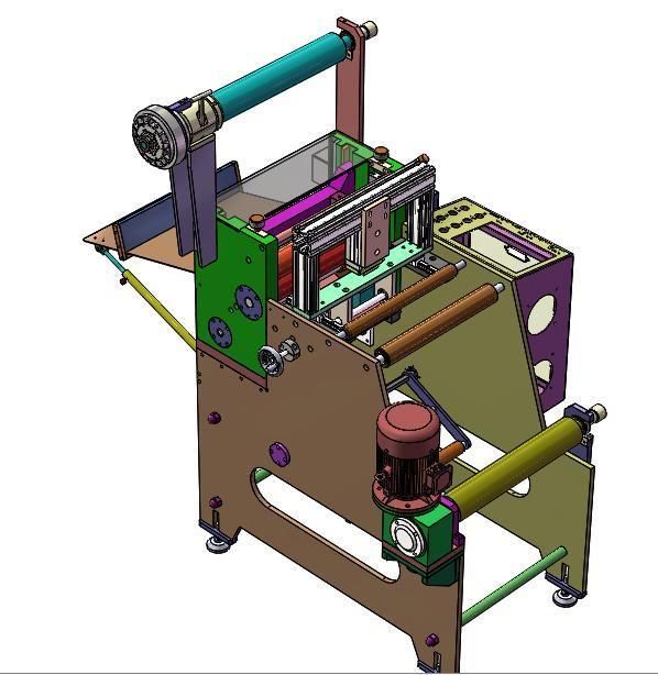 Auto Roll to Sheet Cutting Machine Dp-500mm