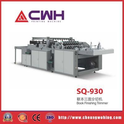 New Design Exercise Book Cutting machine with Book Finshing Trimmer