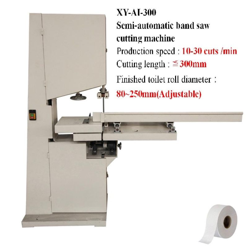 Adjustable Jumbo Roll and Small Toilet Tissue Paper Cutting Machine