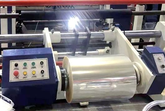 Automatic Vertical PVC Pet BOPP PE Cutting Rewinder Machine with CE