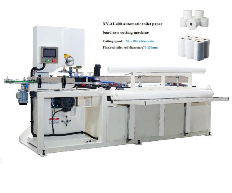 High Speed Full Automatic Maxi Roll Paper Cutting Machine