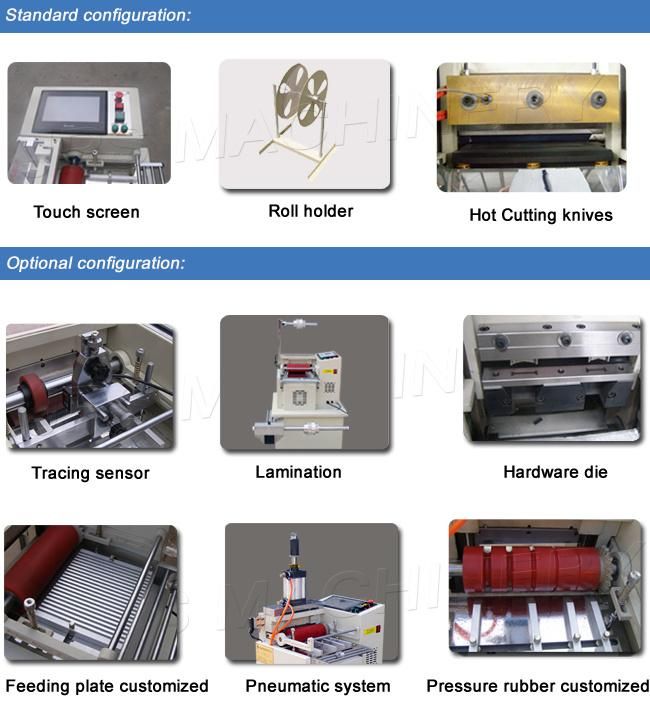 Microcomputer Polyester Textile Polyester Fabric, Polyester Cloth Cutter Cutting Machine with Cold or Hot Model