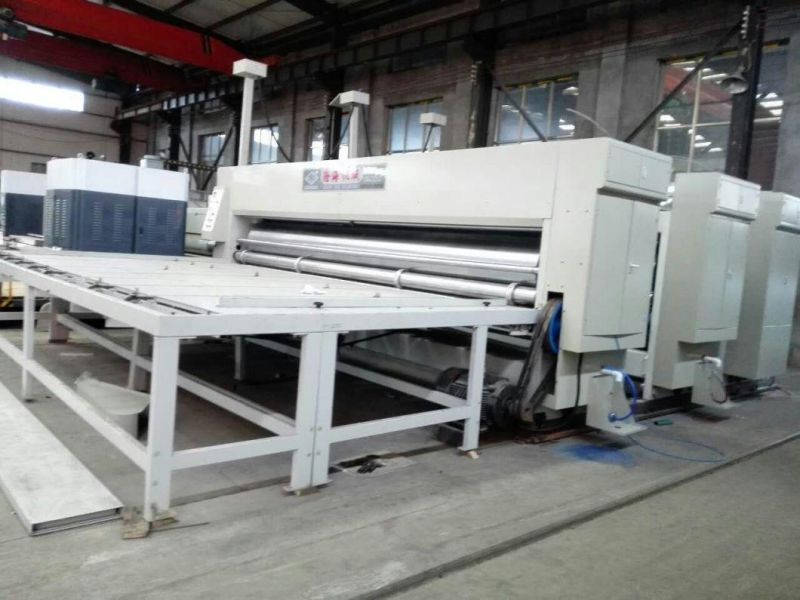 Semiautomatic Manual Printing Slotting Machine for Corrugated Box Making