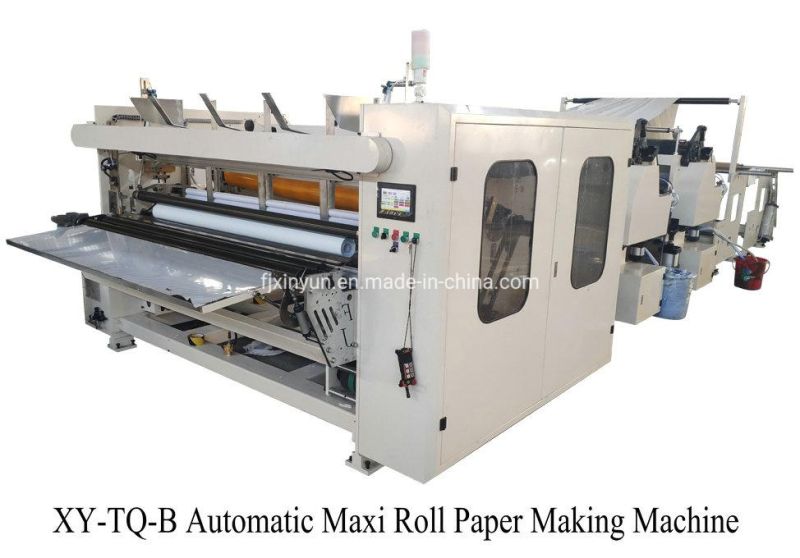 Double Channels Toilet Tissue Paper Log Saw Cutting Machine