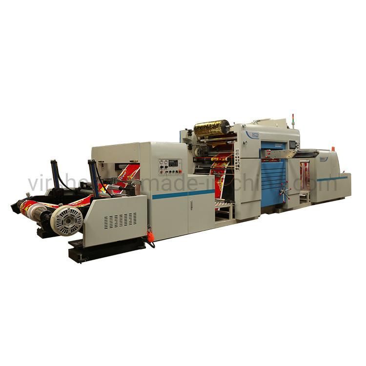 Roll-to-Roll Full-Automatic Hot Stamping Machine for Gift Paper Plastic Cloth