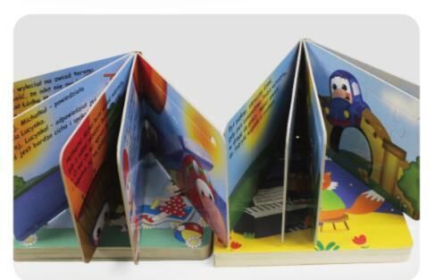 Children/Kid Board Book and Color Book Binding Machine From China