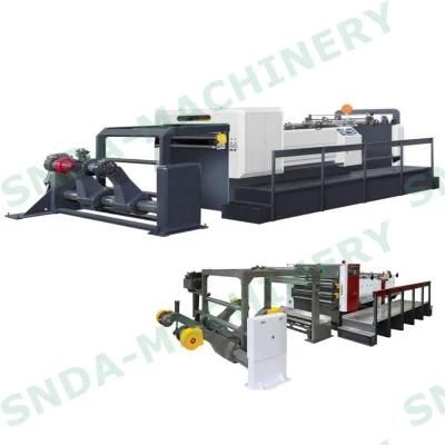 Rotary Blade Two Roll Jumbo Paper Reel to Sheet Cutting Machine China Factory