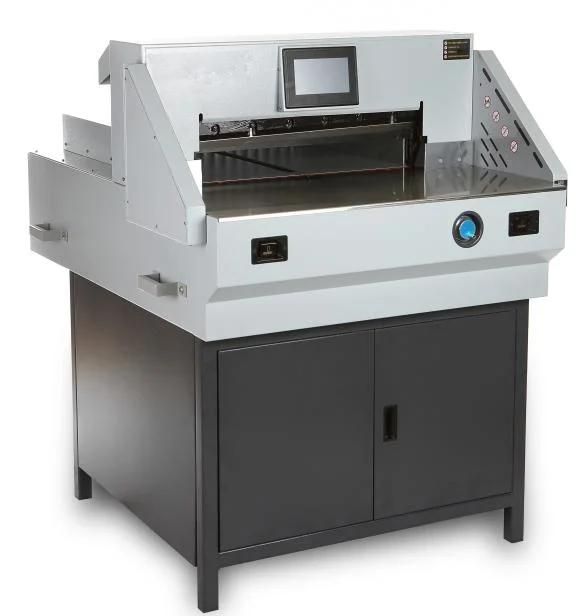 650mm Heavy-Duty Electric Program-Controlled Paper Cutter Front Brand