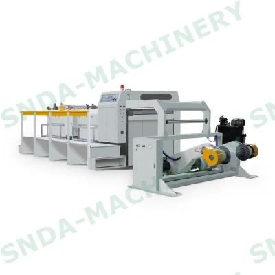 High Speed Hobbing Cutter Paper Reel Sheeting Machine China Manufacturer