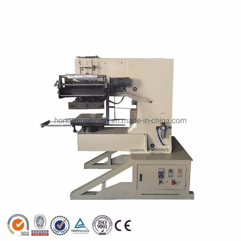 China Manufacturer Pneumatic Hot Stamping Machine for Waste Bins