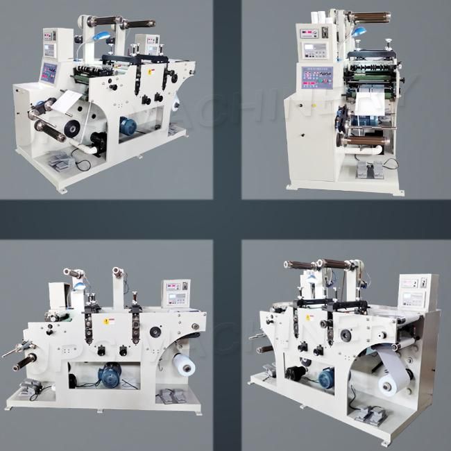 Thermal Label Paper Die-Cutter Machinery with Slitting Function