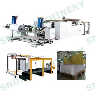 Lower Cost Good Quality Reel Fabric to Sheet Sheeting Machine Factory