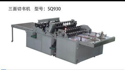 Factory High Quality Cheque Book Finish Machine, Three Side Trimming