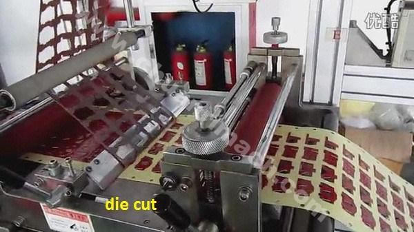 Reel Sticker Label Tape Hardware Dies Die-Cutter Machine