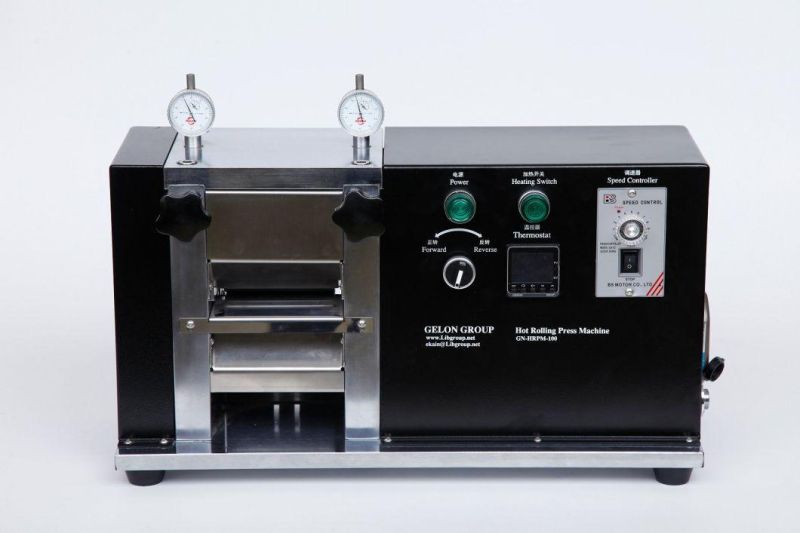 Lithium Ion Battery Mechanical Calendaring Machine with Heating Press Machine